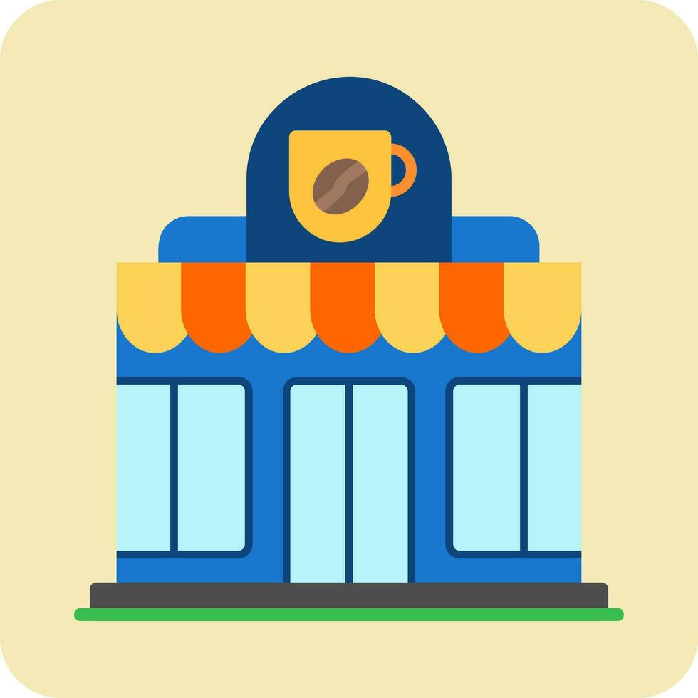 Coffee Shop Vector Icon