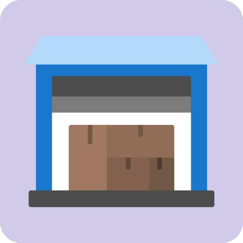 Warehouse Vector Icon