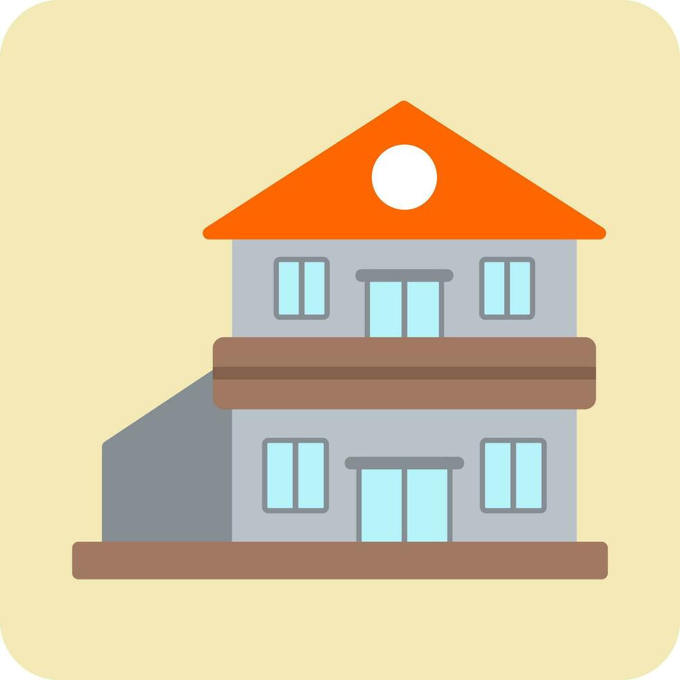 Mansion Vector Icon