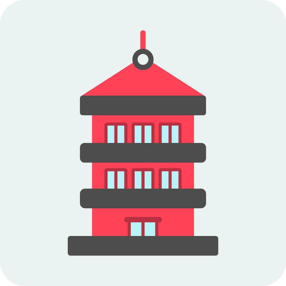 Pagoda Vector Icon