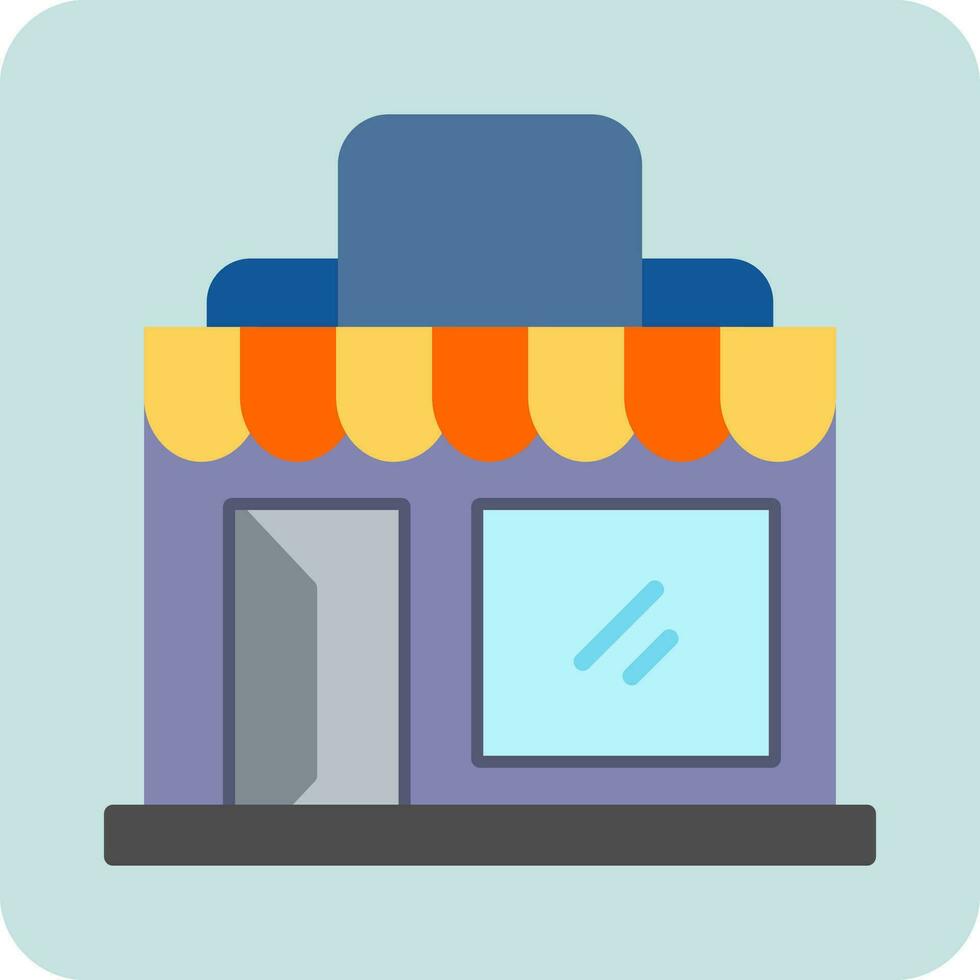 icono de vector de tienda