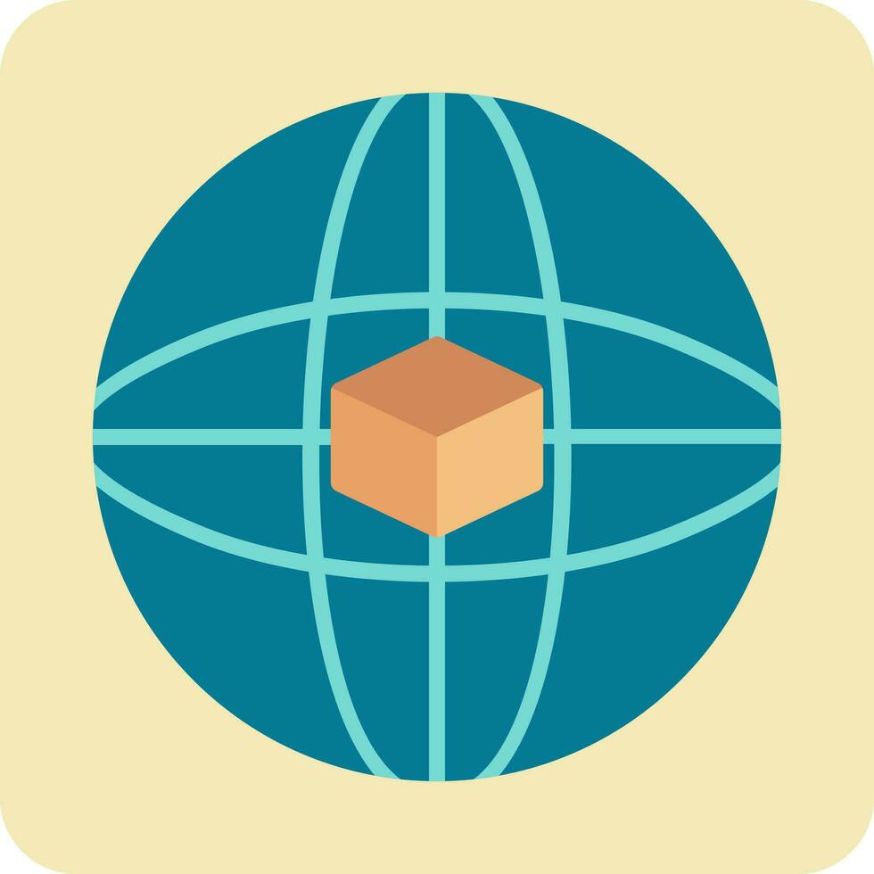 Global Network Vector Icon