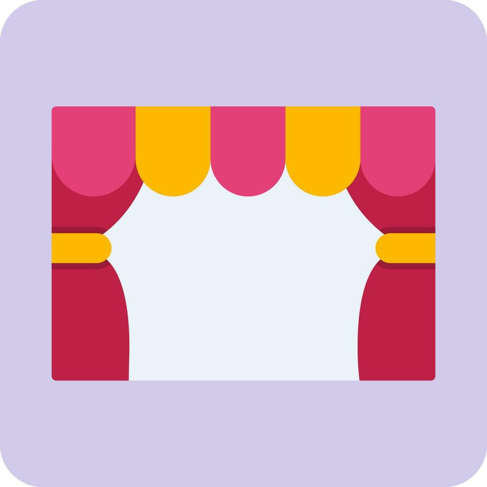 Stage Vector Icon