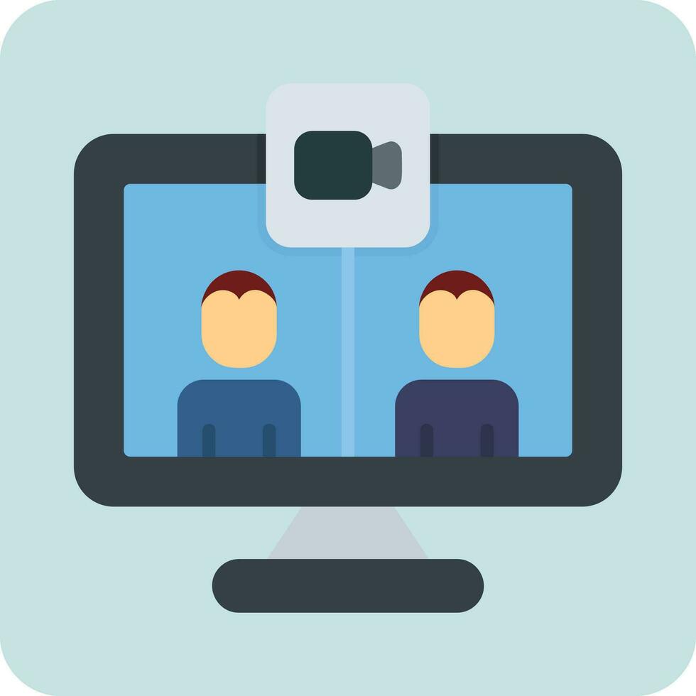 Videocall Vector Icon