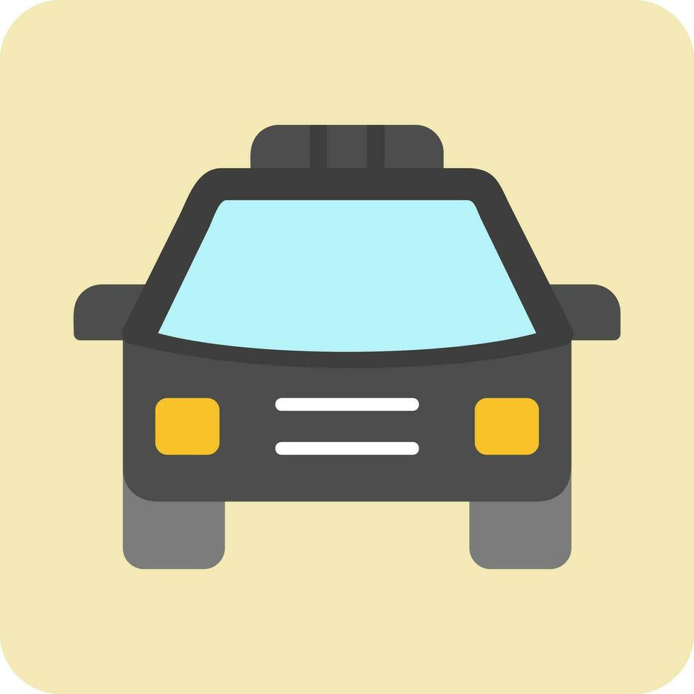 Police Car Vector Icon