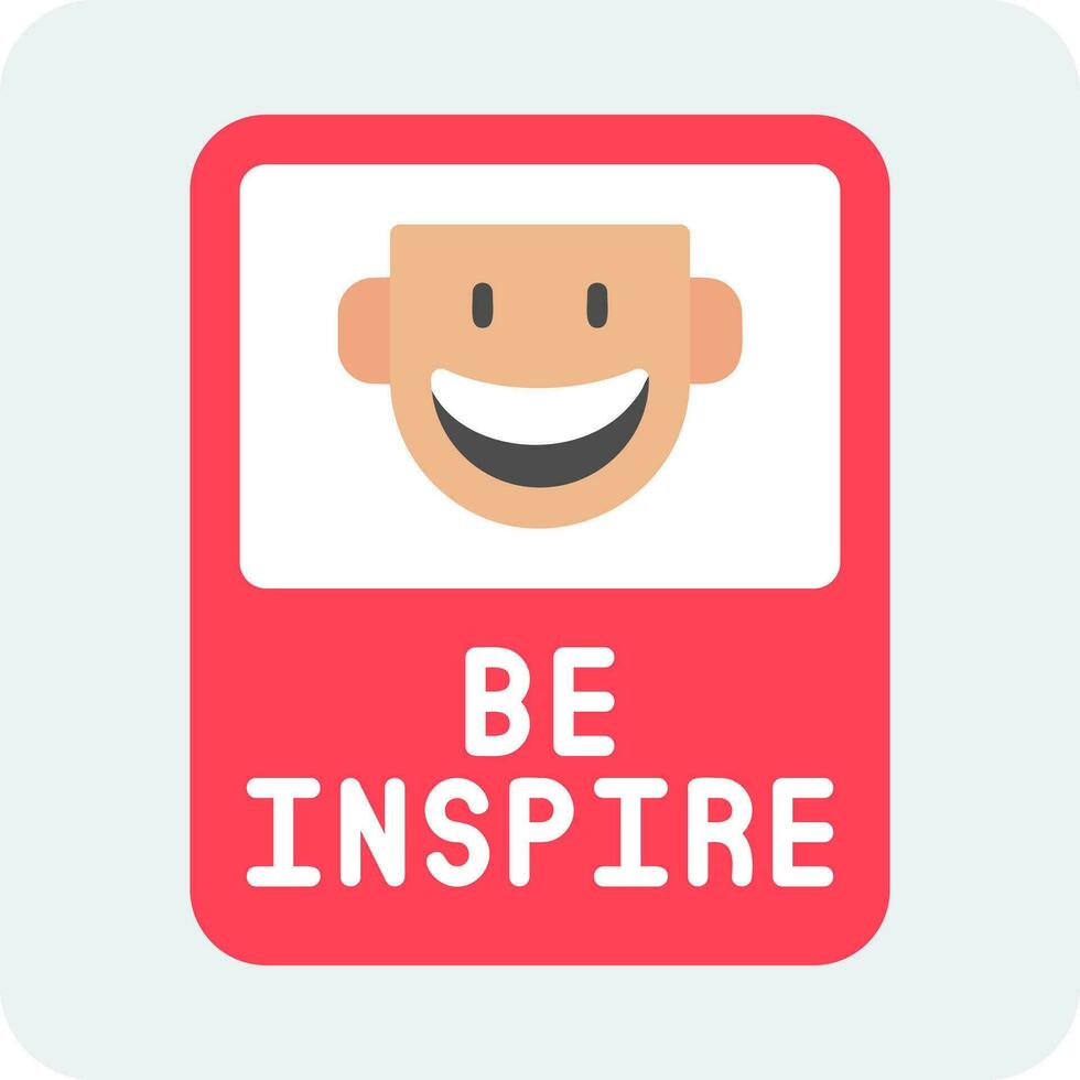 Be Inspired Vector Icon