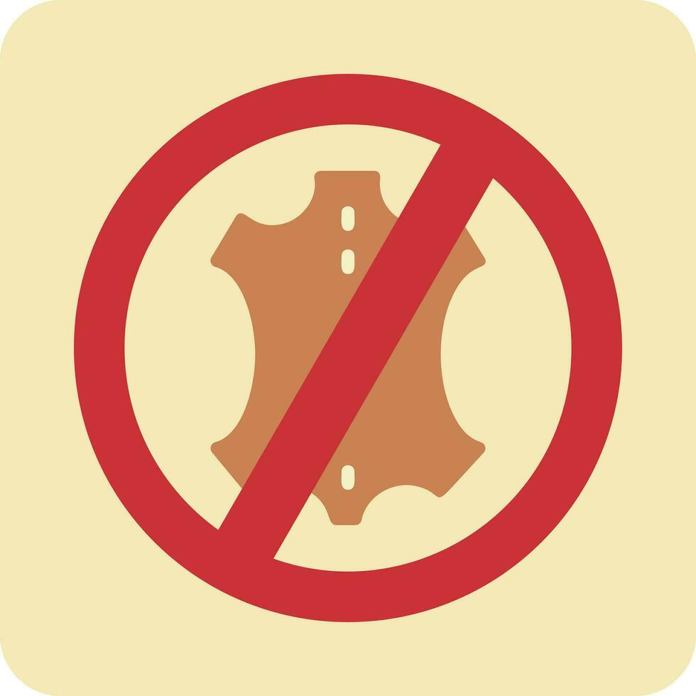 no leather Vector Icon