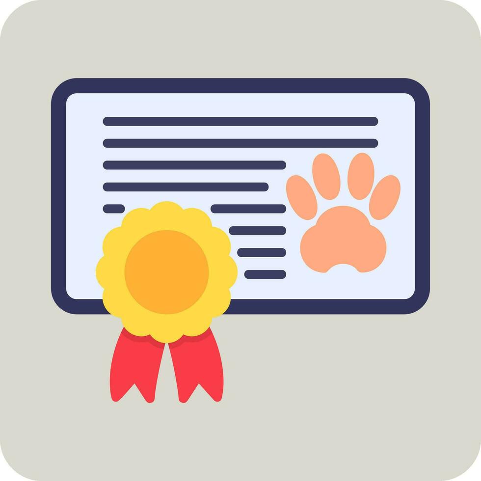 certificate Vector Icon