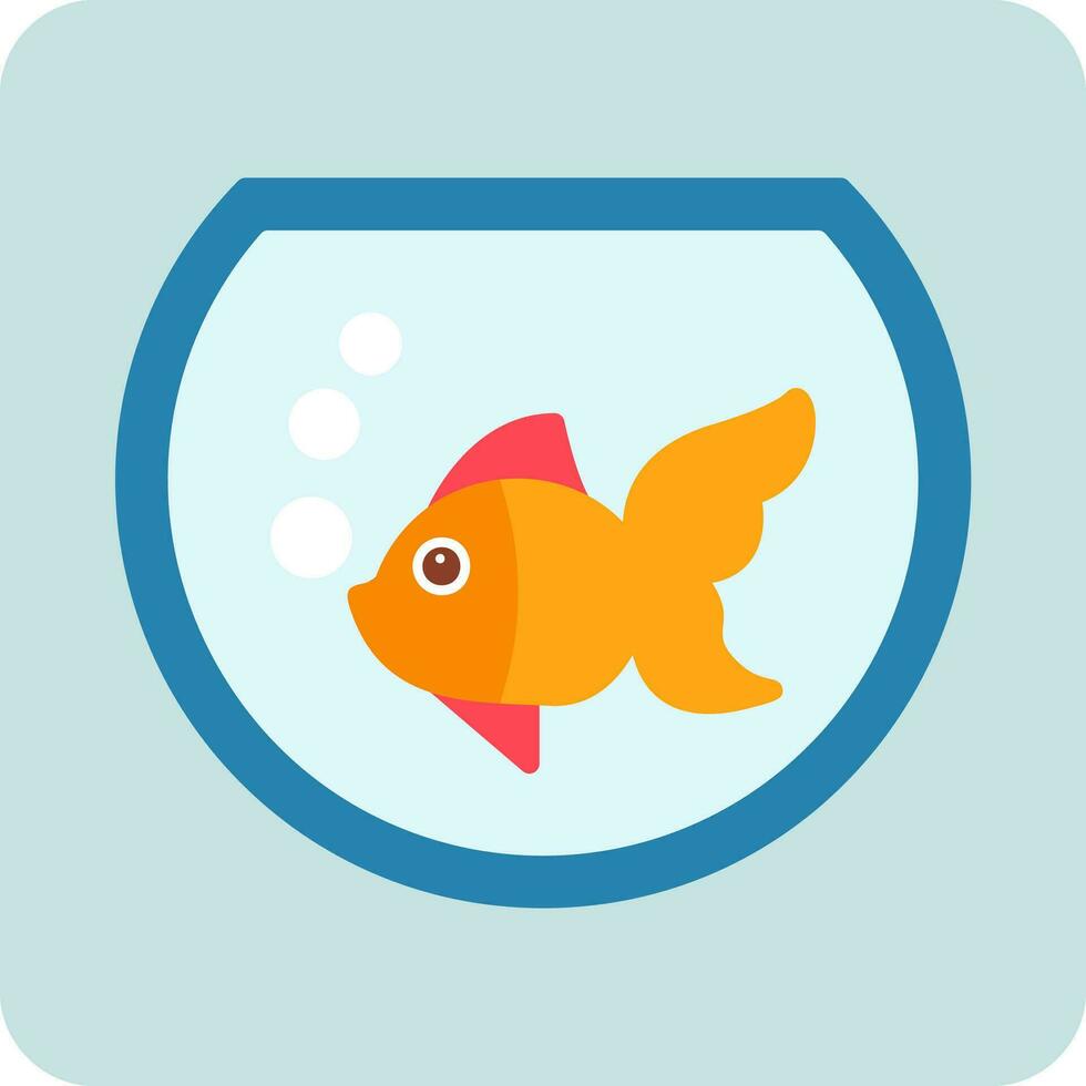 fish bowl Vector Icon