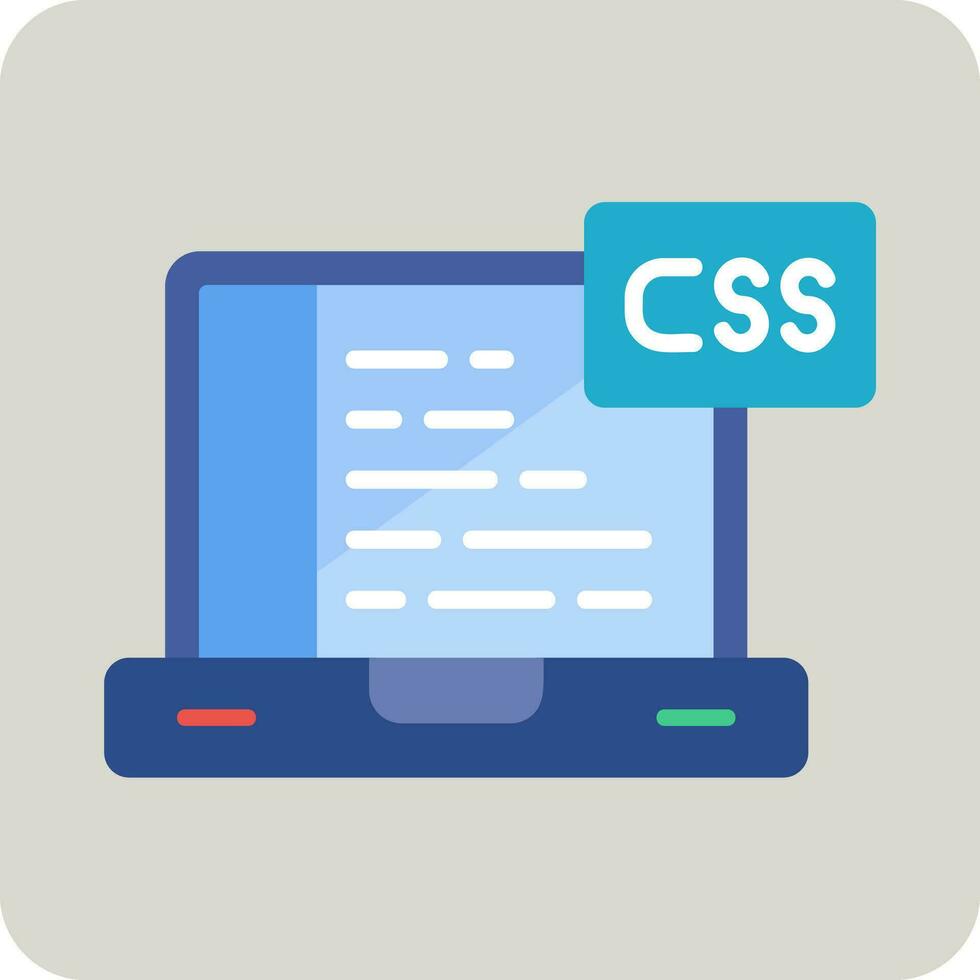 icono de vector de css