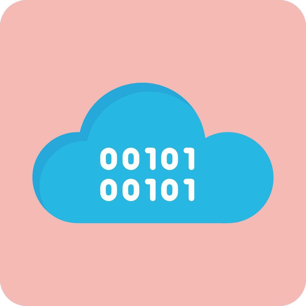 Cloud Coding Vector Icon