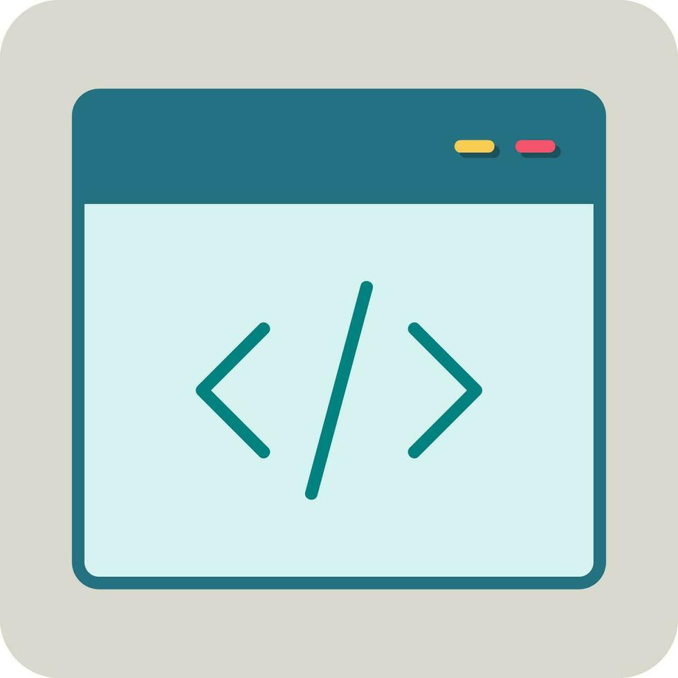 Coding Vector Icon