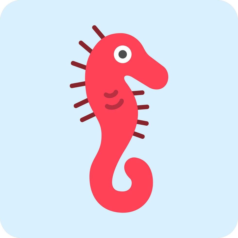 Seahorse Vector Icon