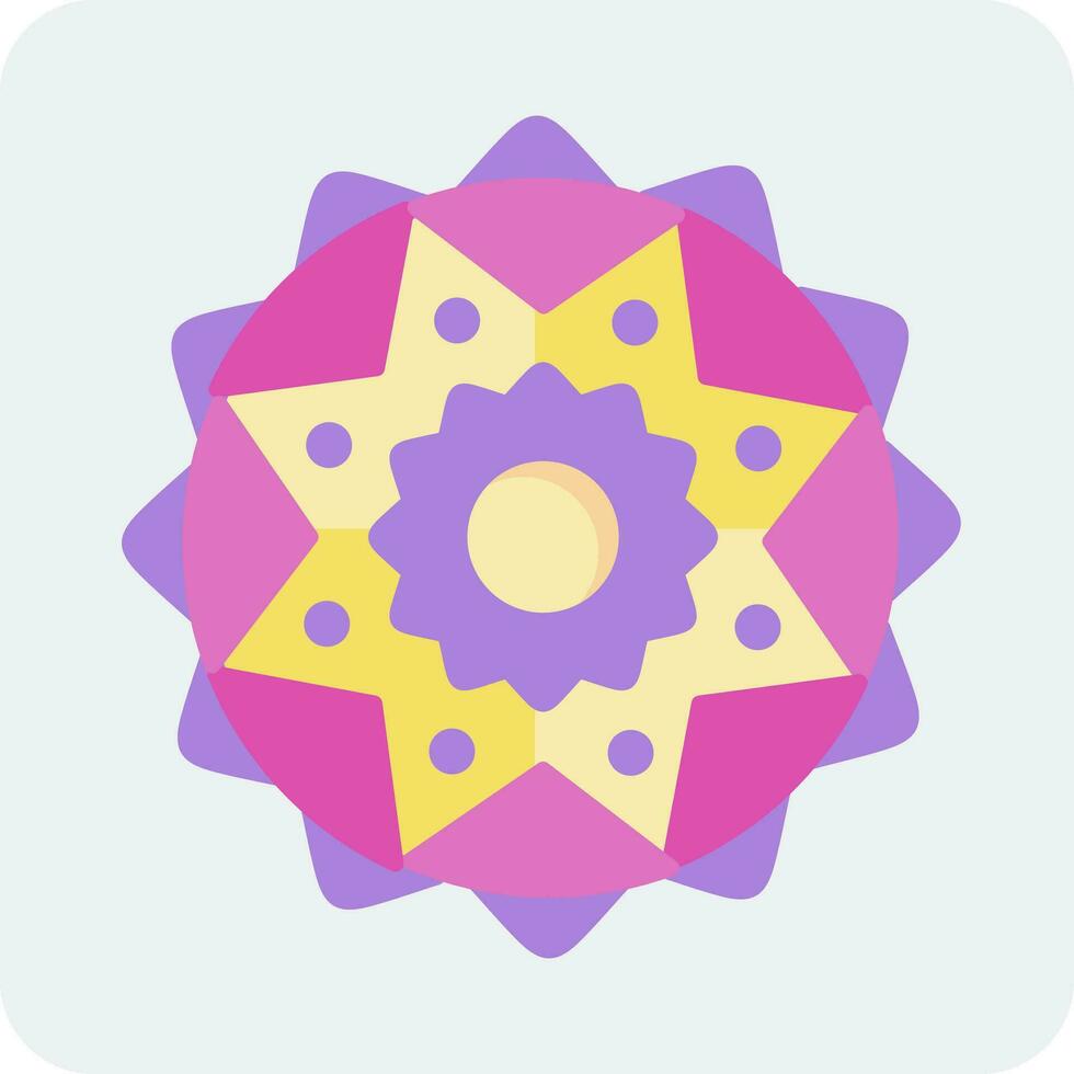 icono de vector de mandala