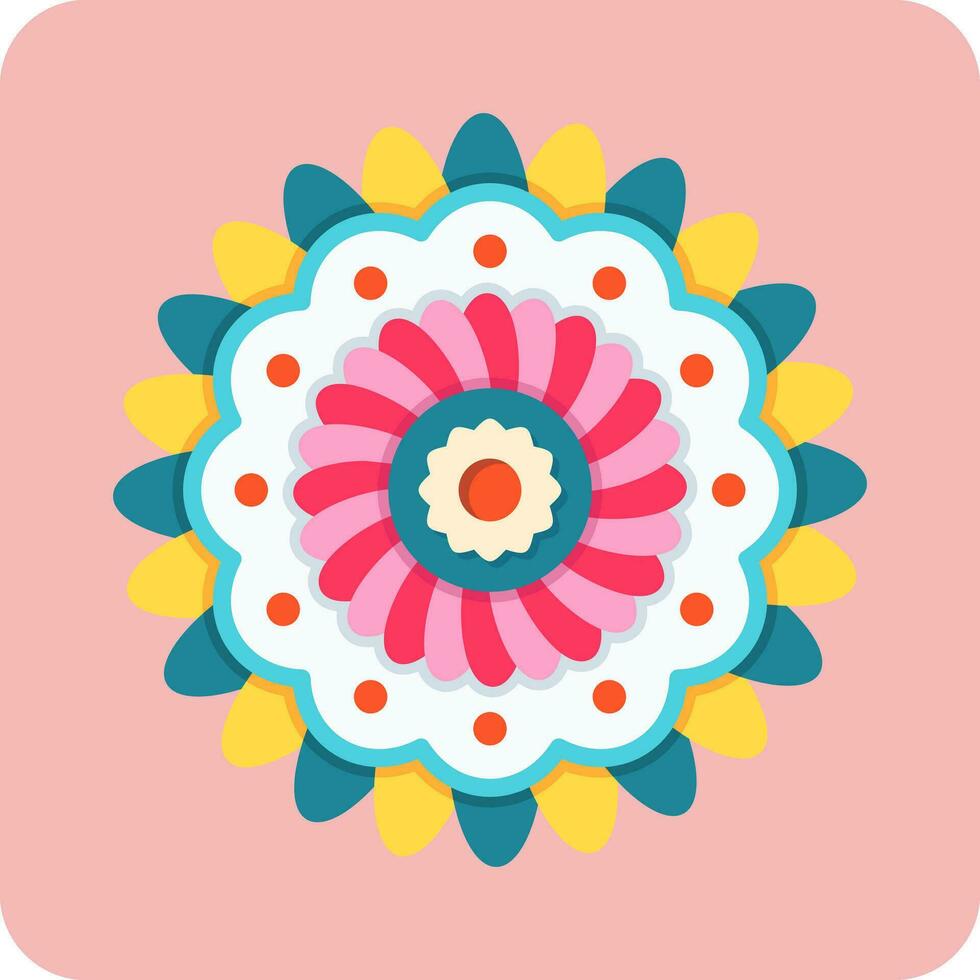 Mandala Vector Icon