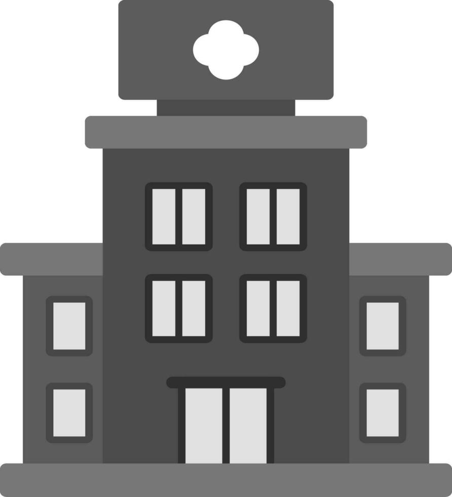 Hospital Building Vector Icon