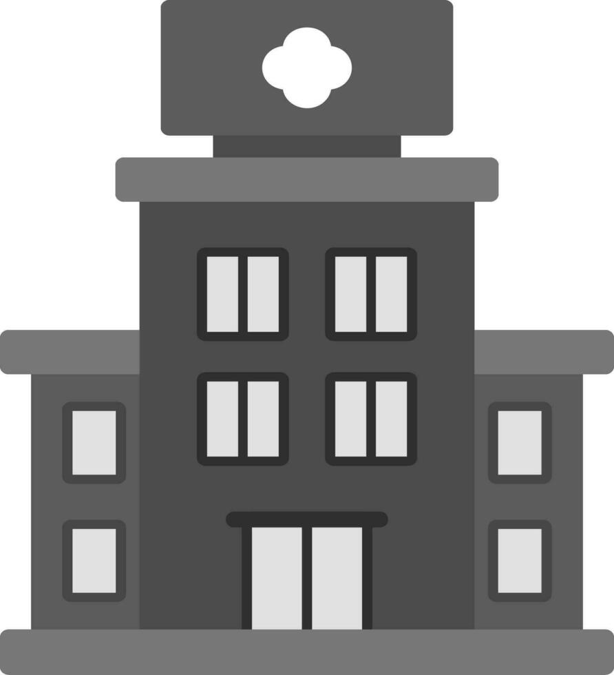 Hospital Building Vector Icon