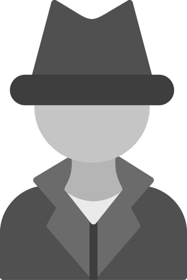 icono de vector de detective