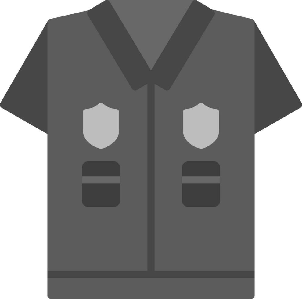 Police Uniform Vector Icon