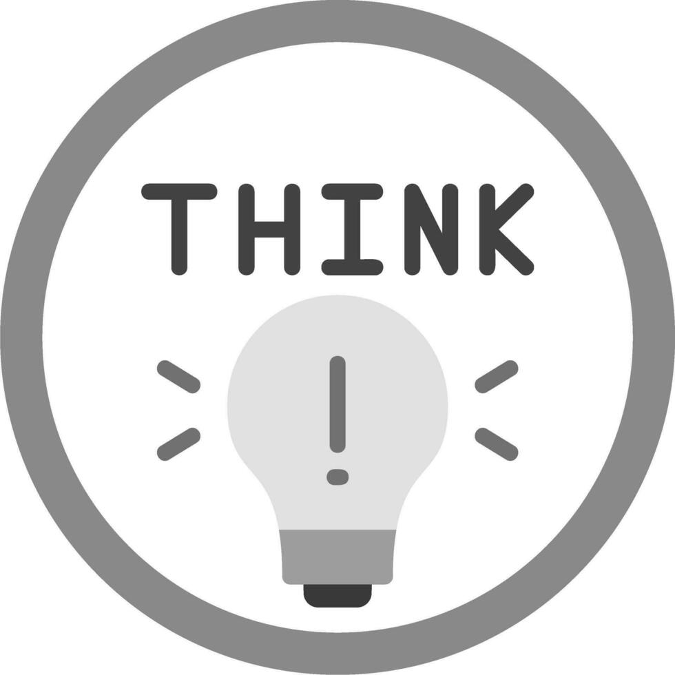 Think Vector Icon