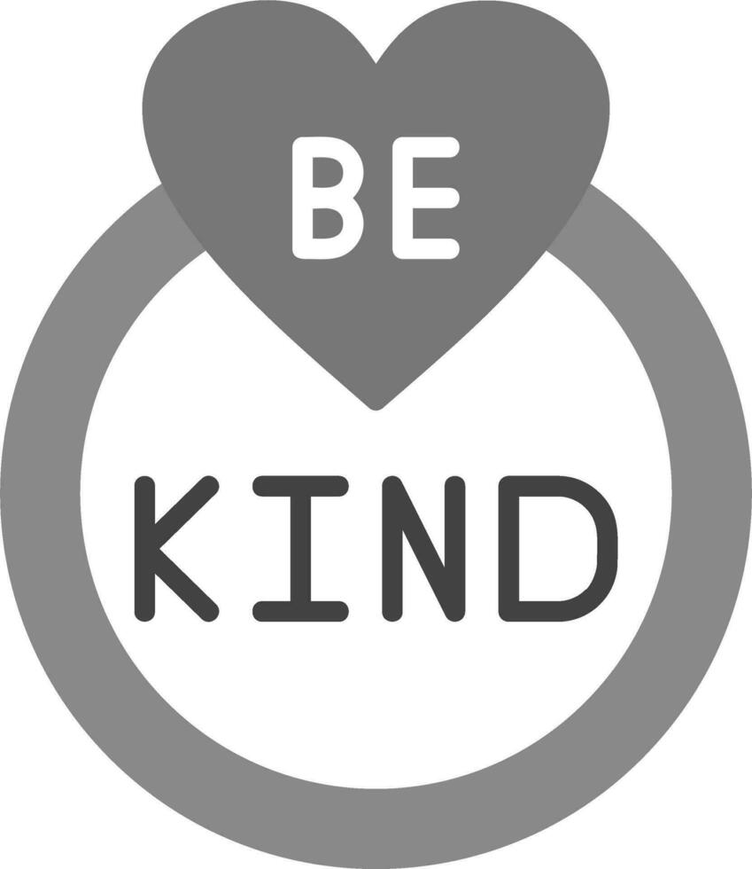 Be Kind Vector Icon