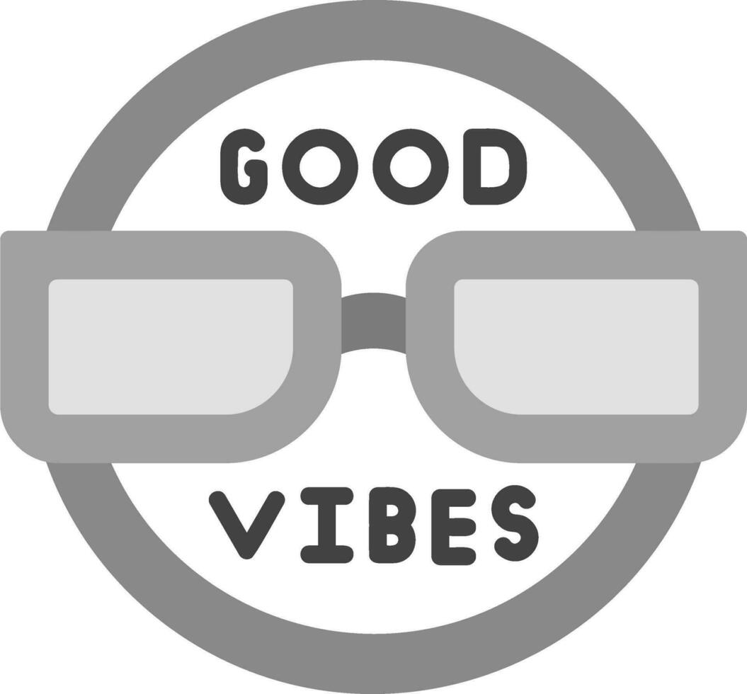 Good Vibes Vector Icon