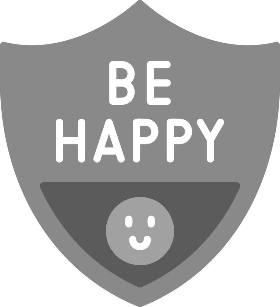 Be Happy Vector Icon