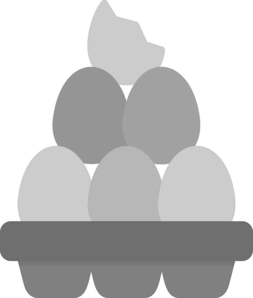 orgánico huevos vector icono