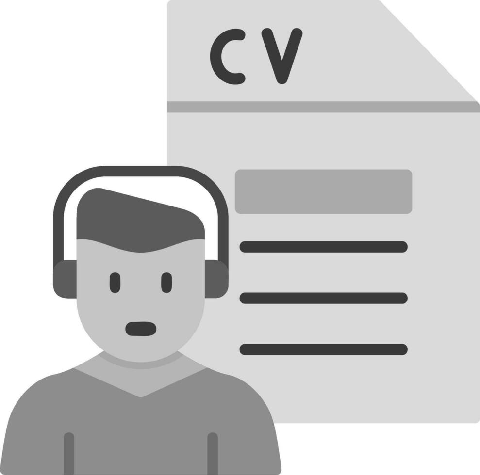 Resume Vector Icon
