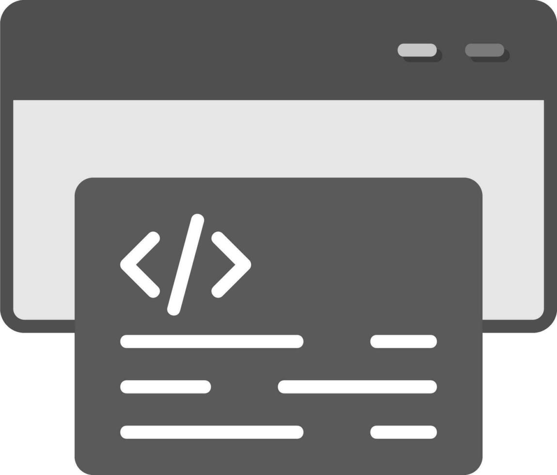 icono de vector html