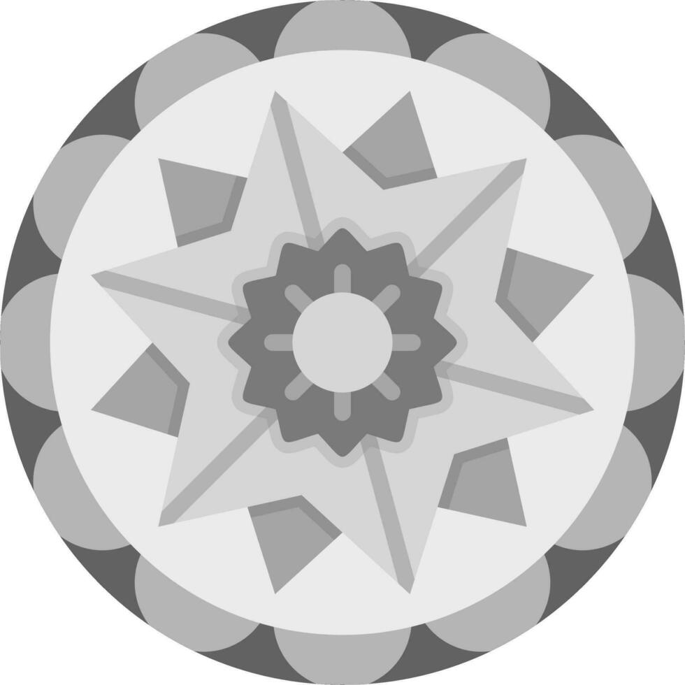 icono de vector de mandala