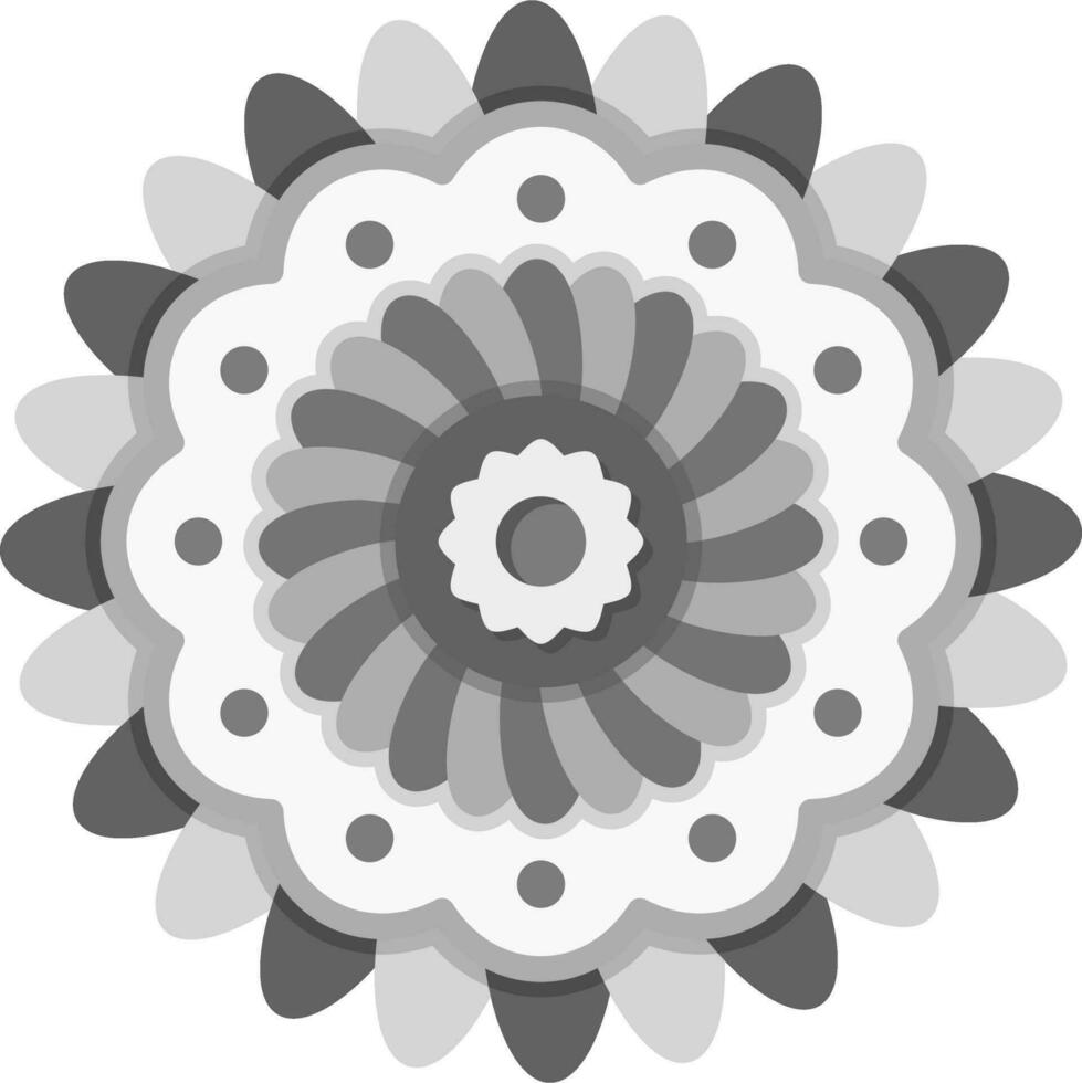 icono de vector de mandala