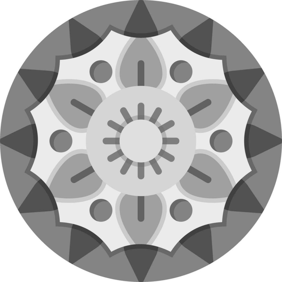 icono de vector de mandala