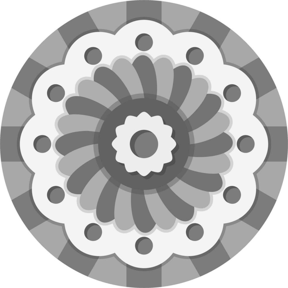 icono de vector de mandala