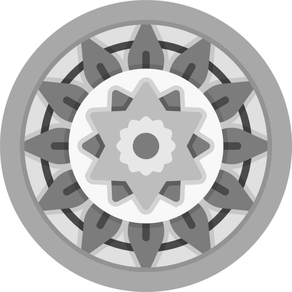 icono de vector de mandala