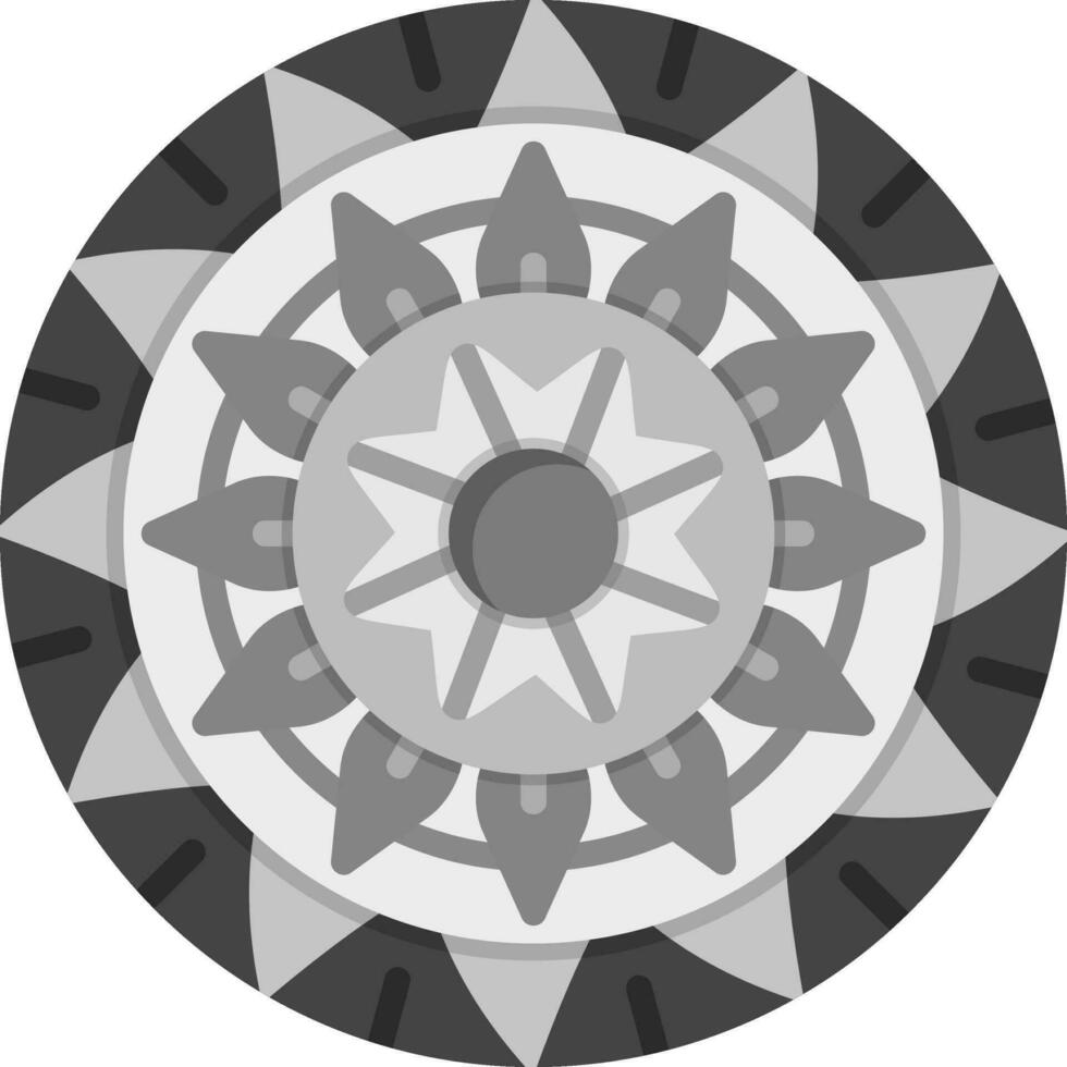 icono de vector de mandala