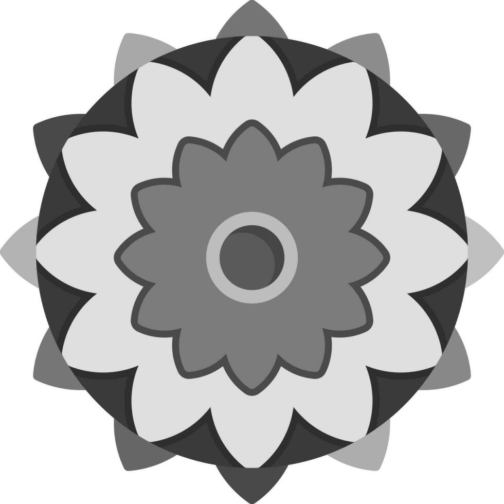 icono de vector de mandala