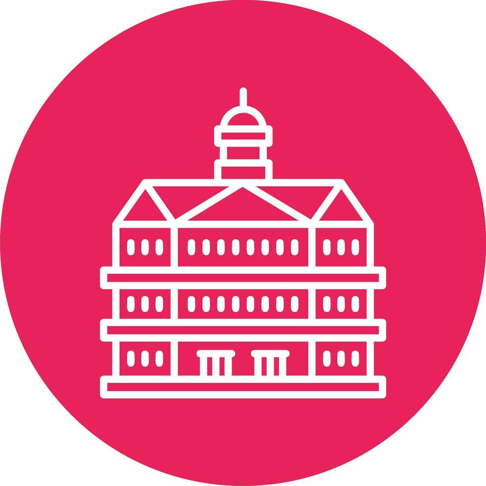 Royal Palace Vector Icon
