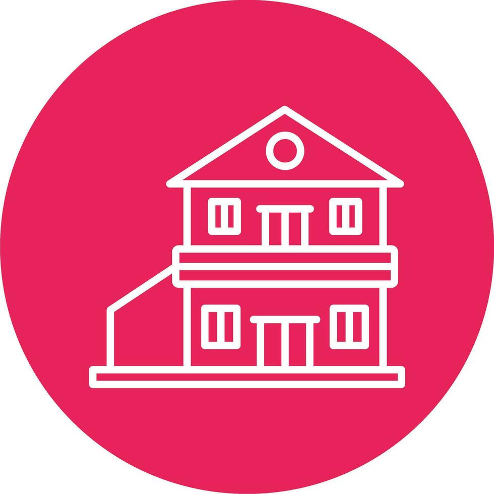 Mansion Vector Icon