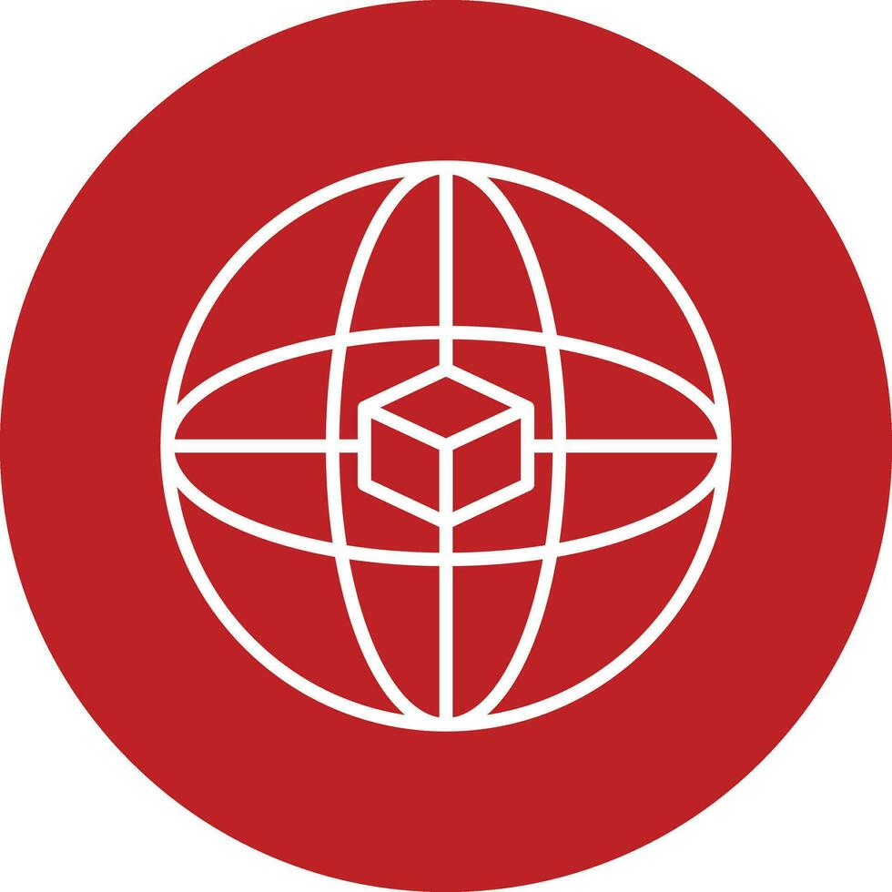 Global Network Vector Icon