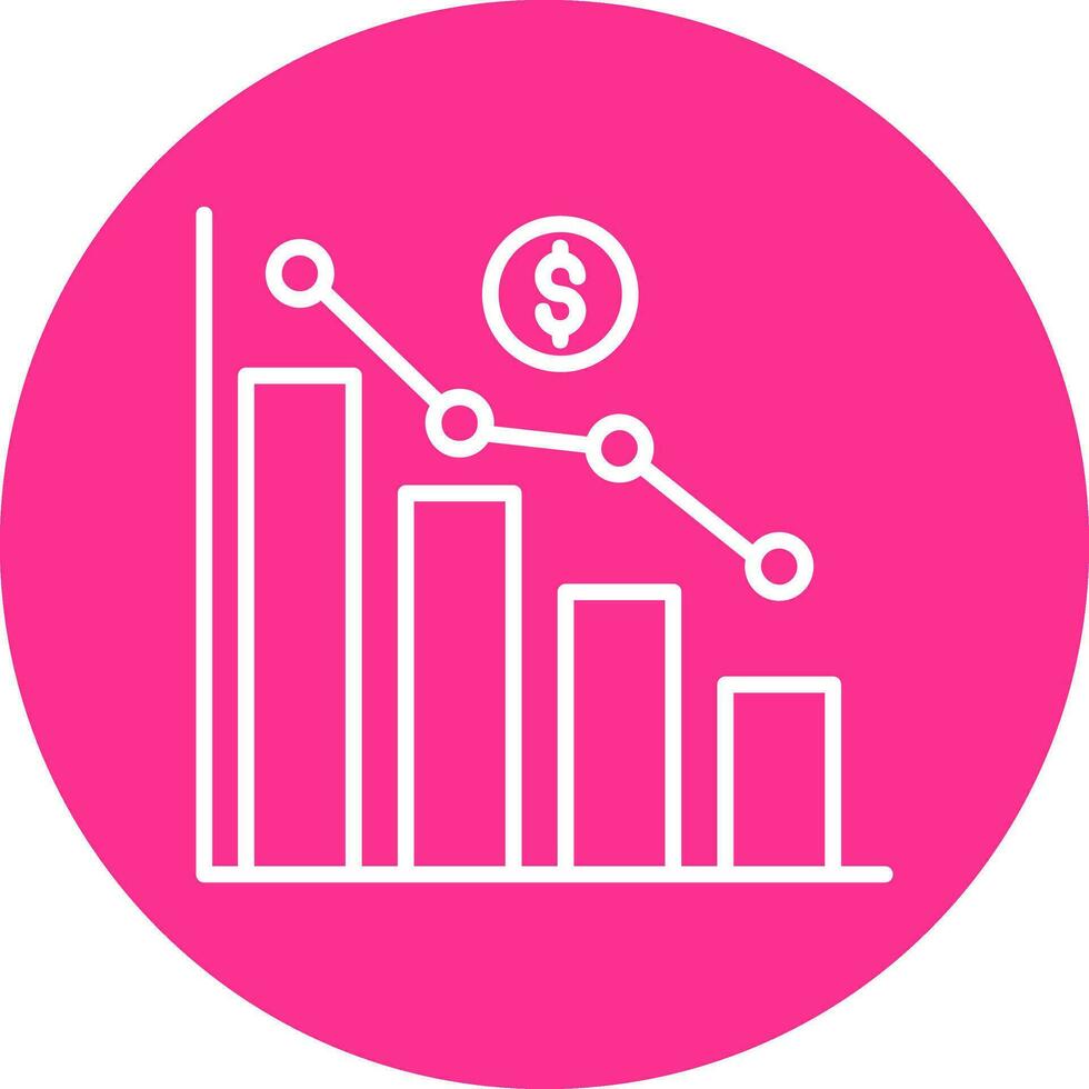 Recession Vector Icon
