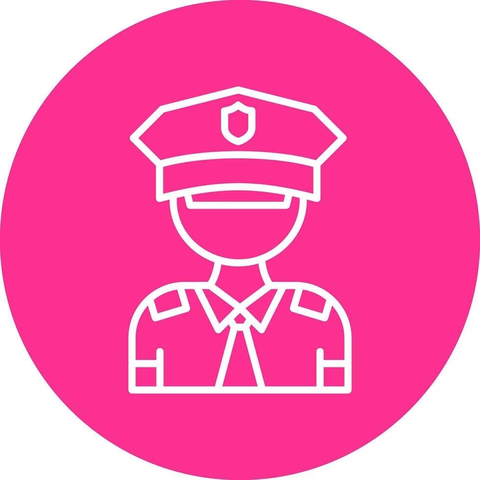 Policeman Vector Icon