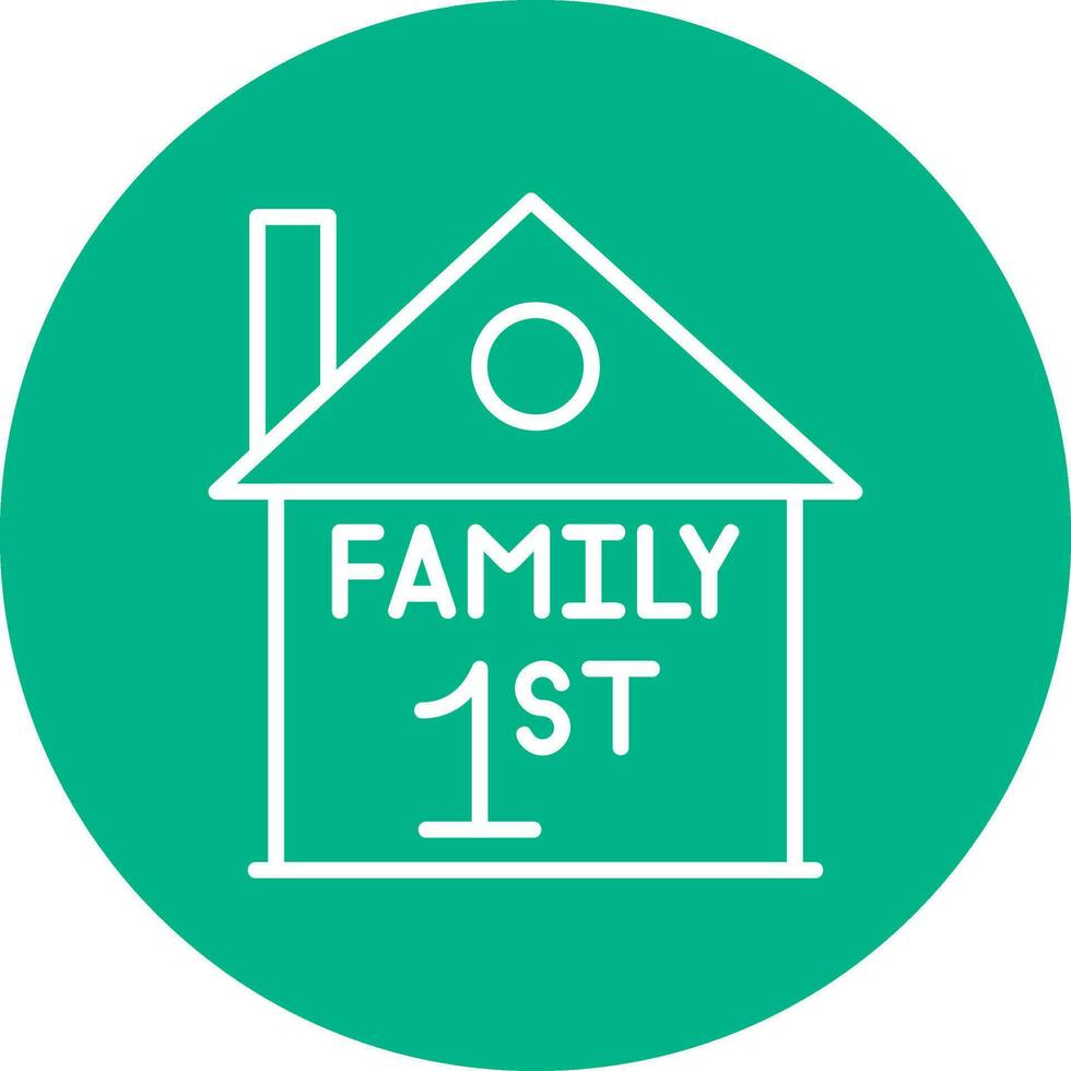 Family First Vector Icon