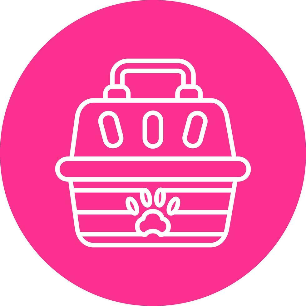 pet carrier Vector Icon