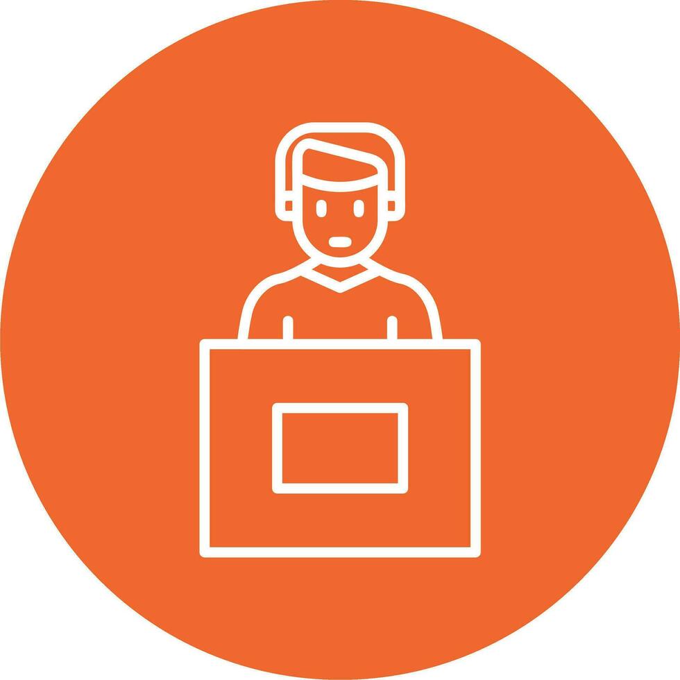Interview Vector Icon