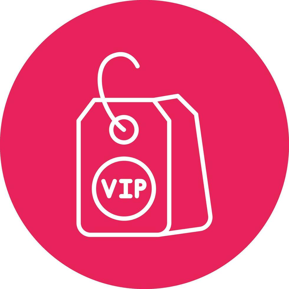 VIP oferta vector icono