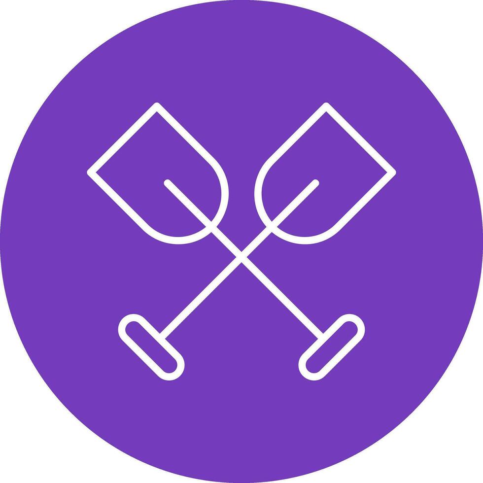 Rowing Vector Icon