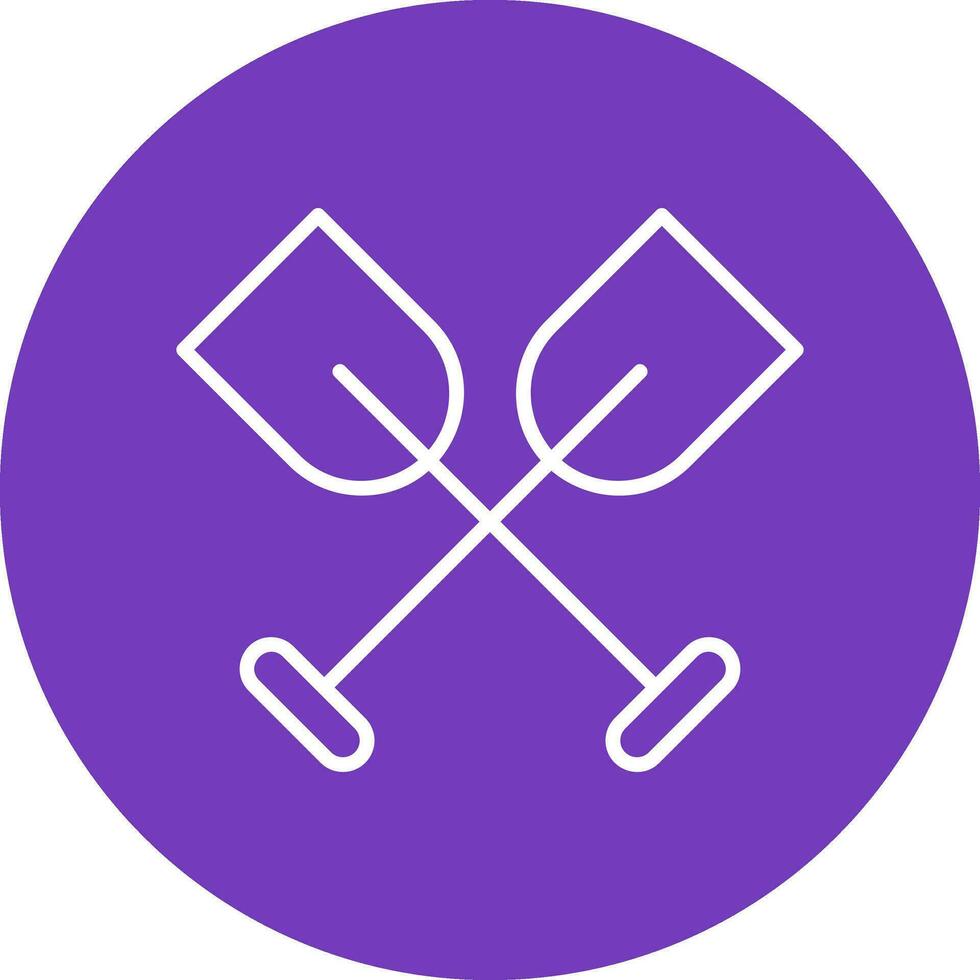 Rowing Vector Icon