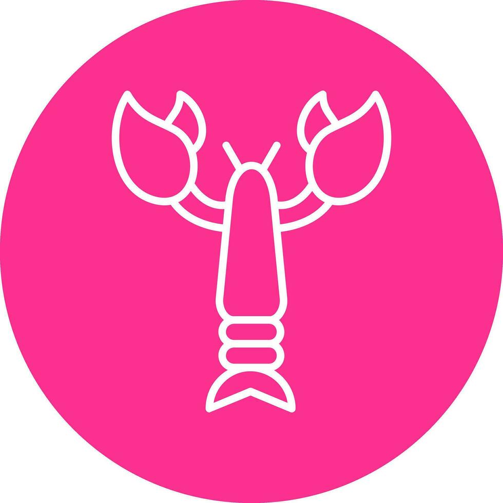 Lobster Vector Icon