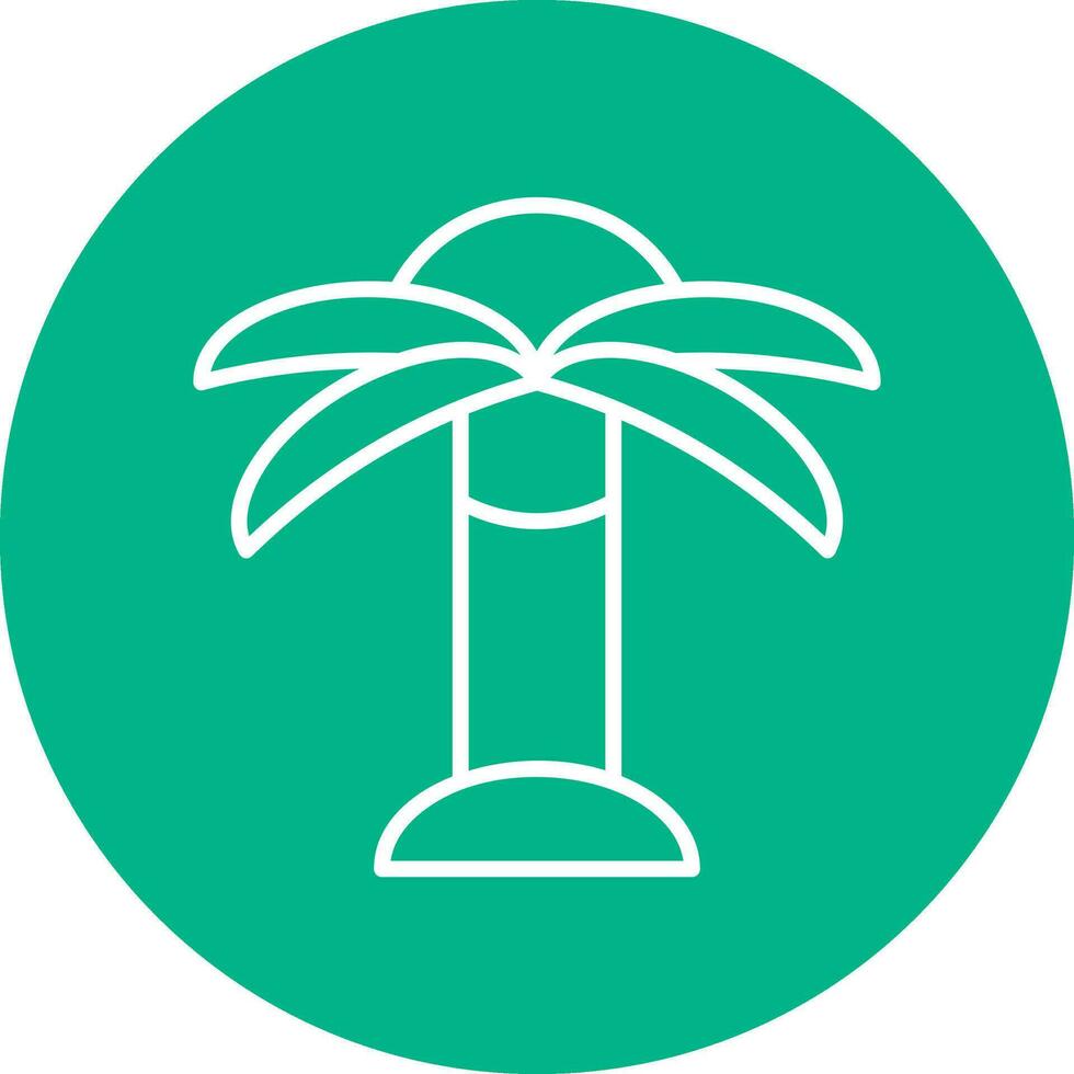 Oasis Vector Icon